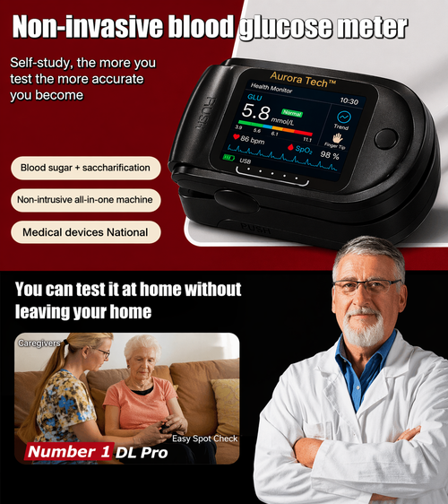 💥Aurora Tech™ Non-Invasive Blood Glucose Monitor | High-Precision 99.9% Accuracy | TGA Certified