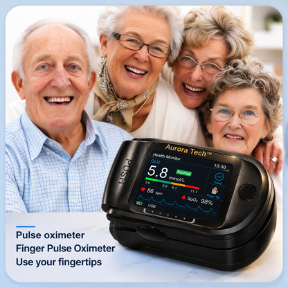 💥Aurora Tech™ Non-Invasive Blood Glucose Monitor | High-Precision 99.9% Accuracy | TGA Certified